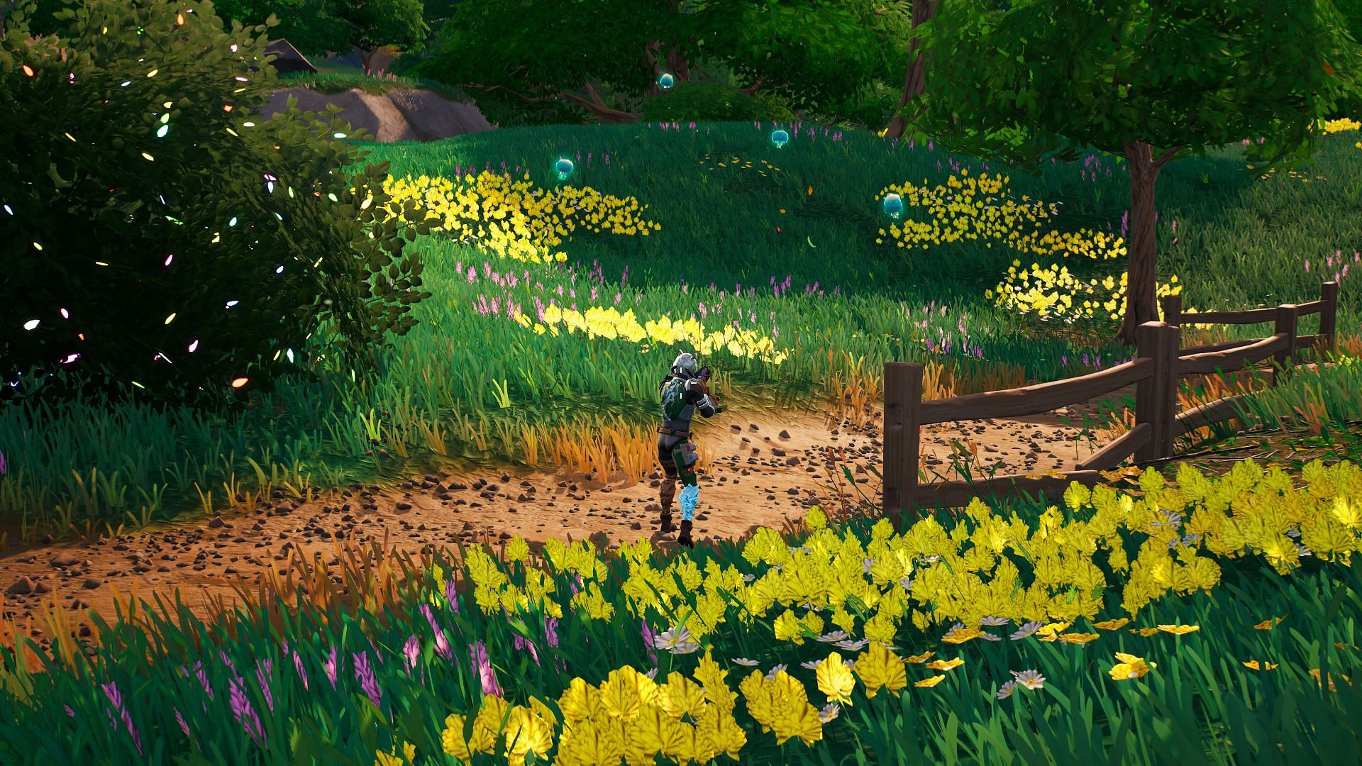 Sky Jelly are impossible to miss as they appear in swarms (Image via Epic Games/Fortnite)